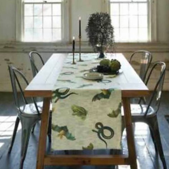 Creepy and Crawly Critter John Derian Table Runner - Picture 1 of 4